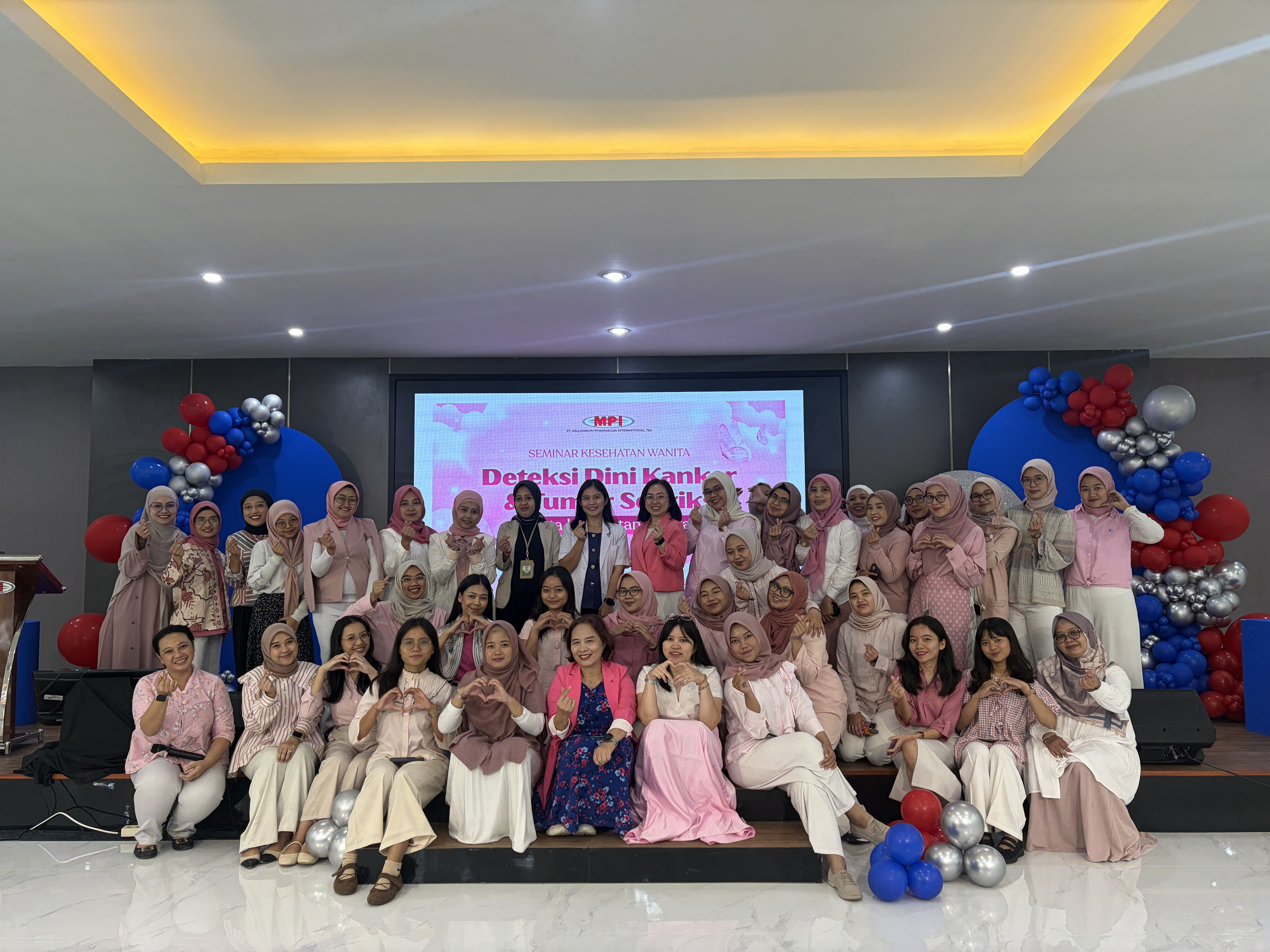 Peringati Hari Kesehatan Wanita Sedunia, PT MPI Tbk Gelar Seminar Deteksi Dini Kanker & Tumor Serviks serta Kesehatan Mental