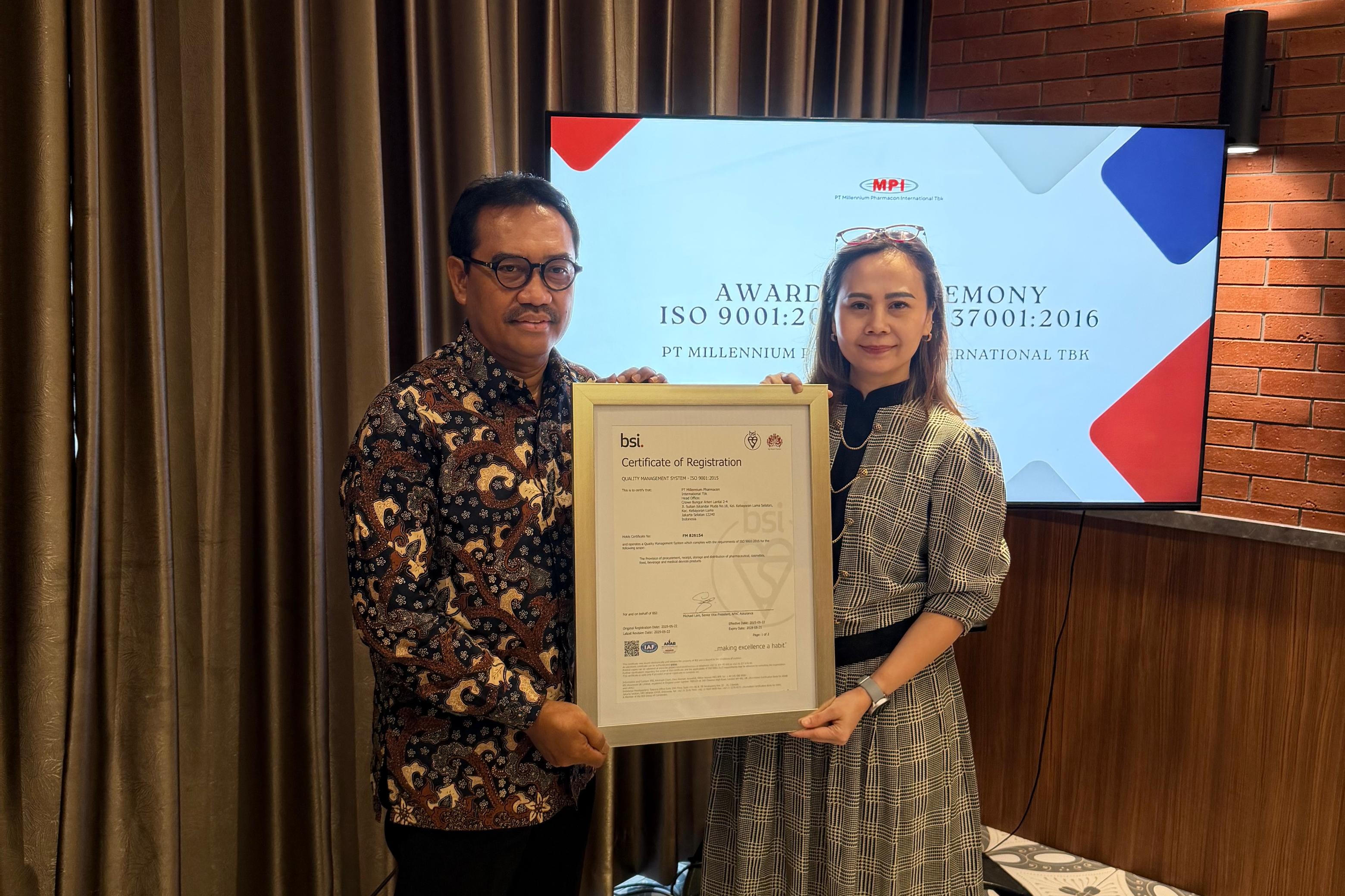 Awarding Ceremony ISO 9001:2015 & ISO 37001:2016